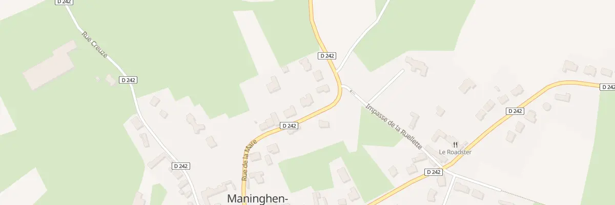 Plan du 213 Rue de la Mare à Maninghen-Henne