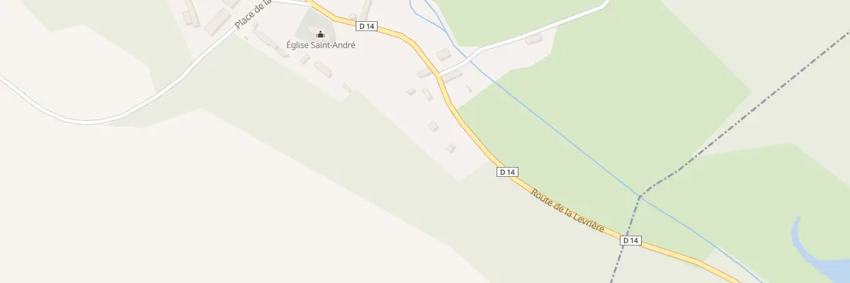 Plan du 3 Rte de la Levrière à Mesnil-sous-Vienne