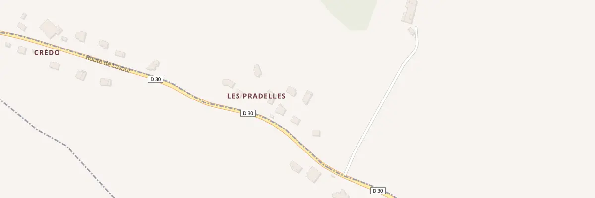 Plan du 1245 Rte de Lavaur à Azas