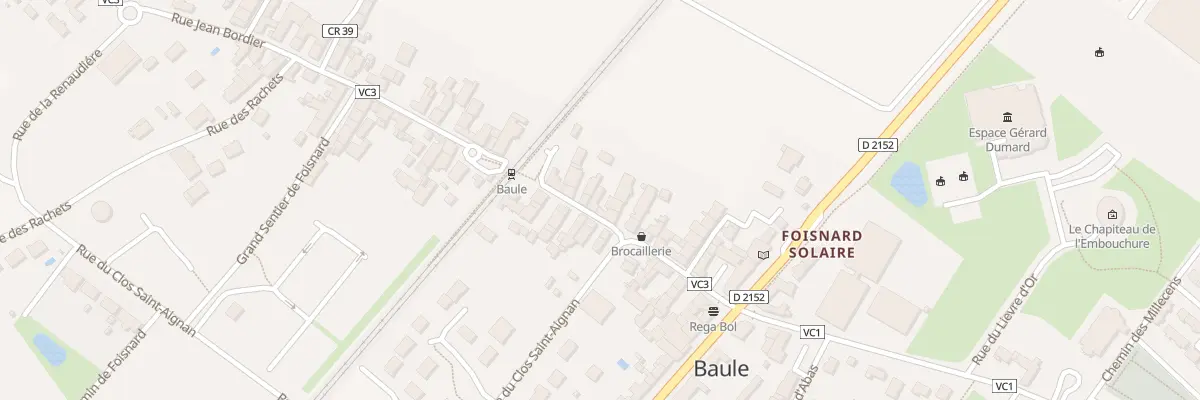 Plan du 30 Rue Jean Bordier à Baule