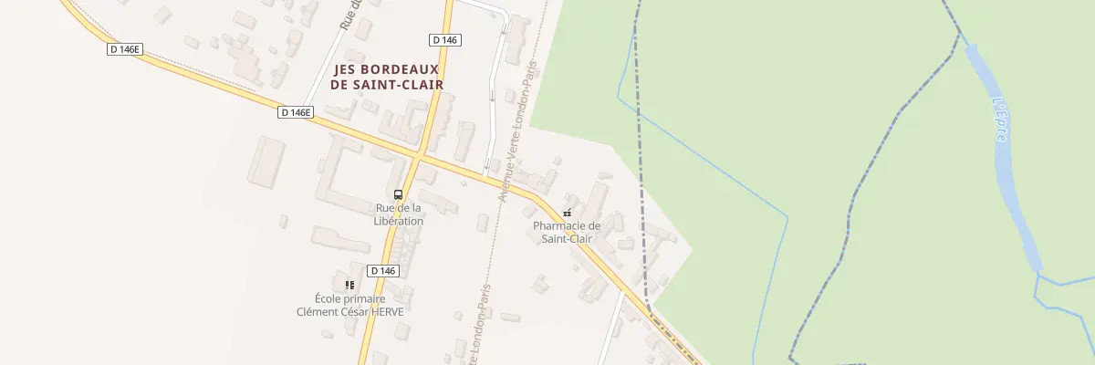 Plan du 11 Rte de Paris à Château-sur-Epte