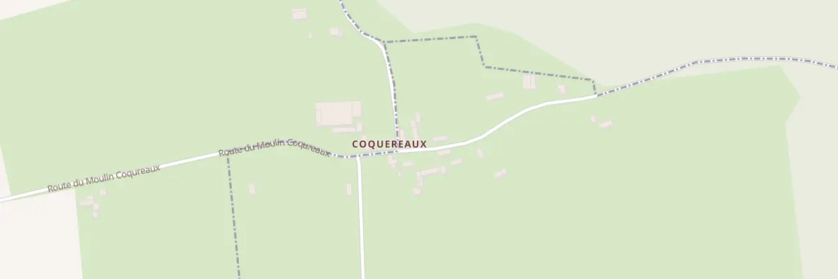 Plan du 5033 Coquereaux à Aubéguimont