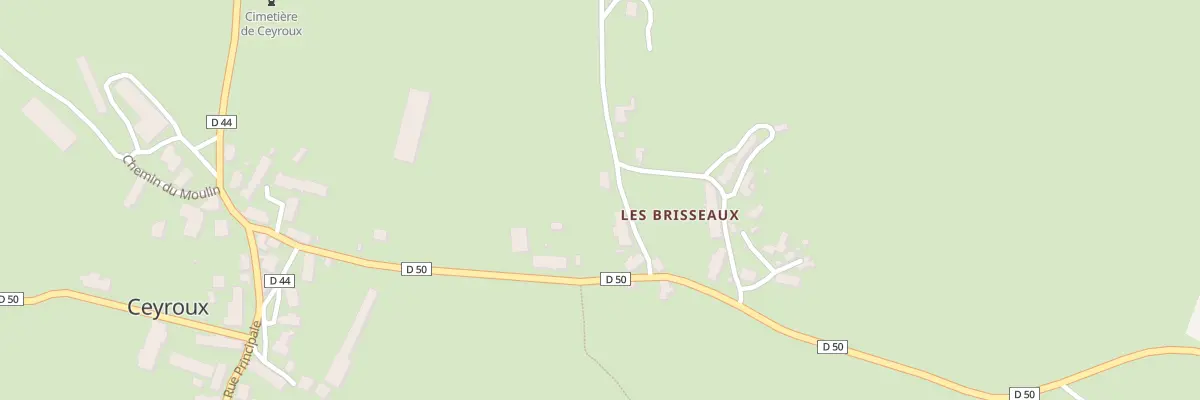 Plan du 11 Les Brisseaux à Ceyroux