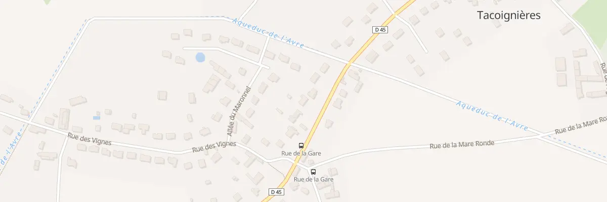 Plan du 62 Gr Grande Rue à Tacoignières