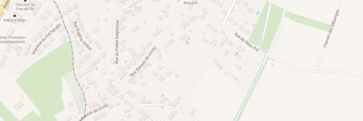 Plan du 143 Rue Ratouis de Limay à Châteauroux