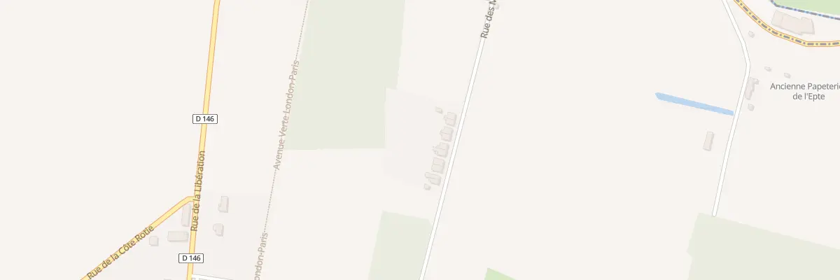 Plan du 22 Rue des Marais à Château-sur-Epte