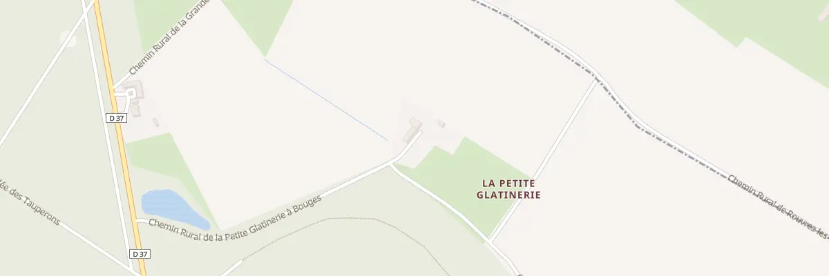 Plan du 5117 La Petite Glatinerie à Bouges-le-Château