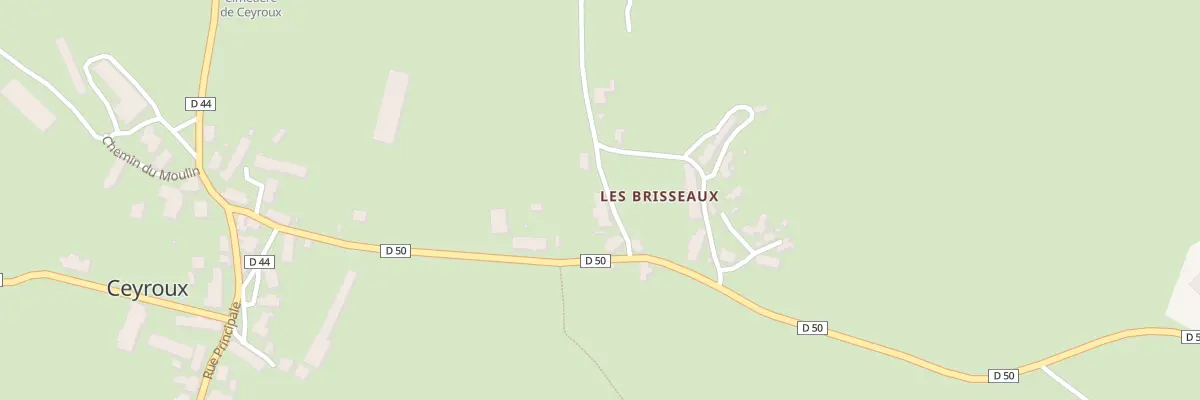 Plan du 5046 Les Brisseaux à Ceyroux
