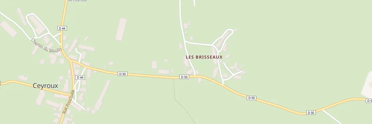 Plan du 5045 Les Brisseaux à Ceyroux