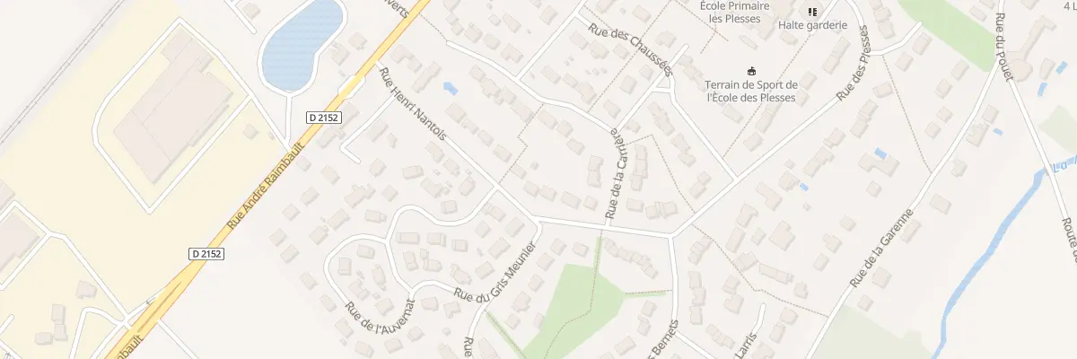 Plan du 12 Rue Henri Nantois à Baule