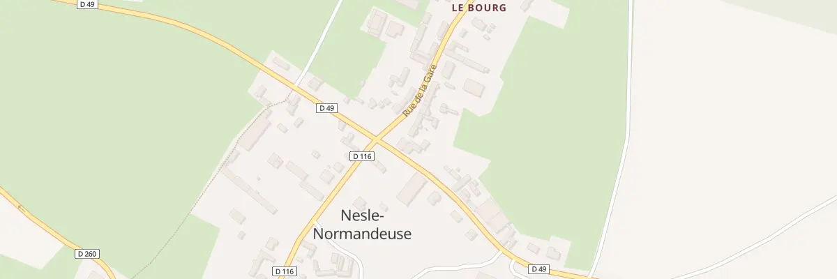 Plan du 2 Pl de la Mairie à Nesle-Normandeuse