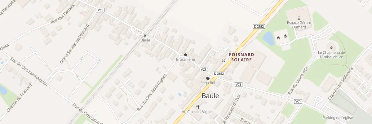 Plan du 11 Rue Jean Bordier à Baule