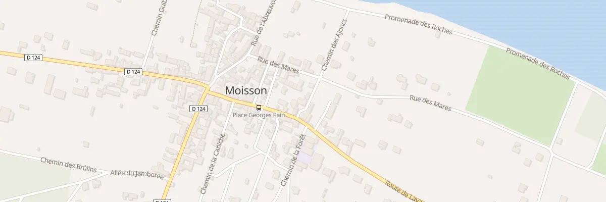 Plan du 3 Che des Ajous à Moisson