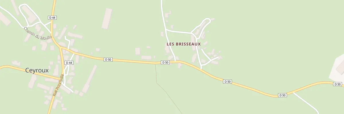 Plan du 5 Les Brisseaux à Ceyroux