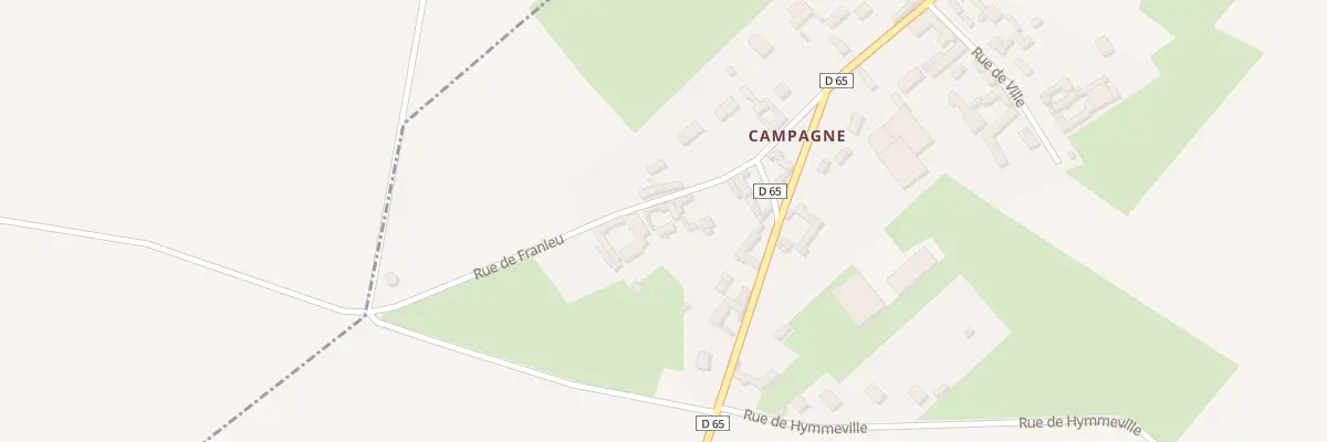 Plan du 6 Rue de Franleu à Quesnoy-le-Montant