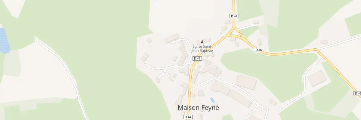 Plan du 4 Pl de l’Église à Maison-Feyne