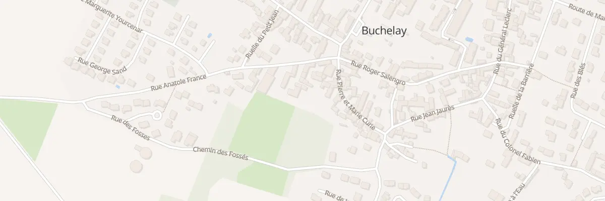 Plan du 7 Rue Anatole France à Buchelay
