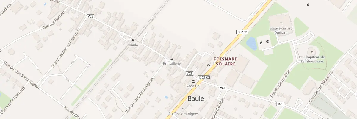 Plan du 20 Rue Jean Bordier à Baule