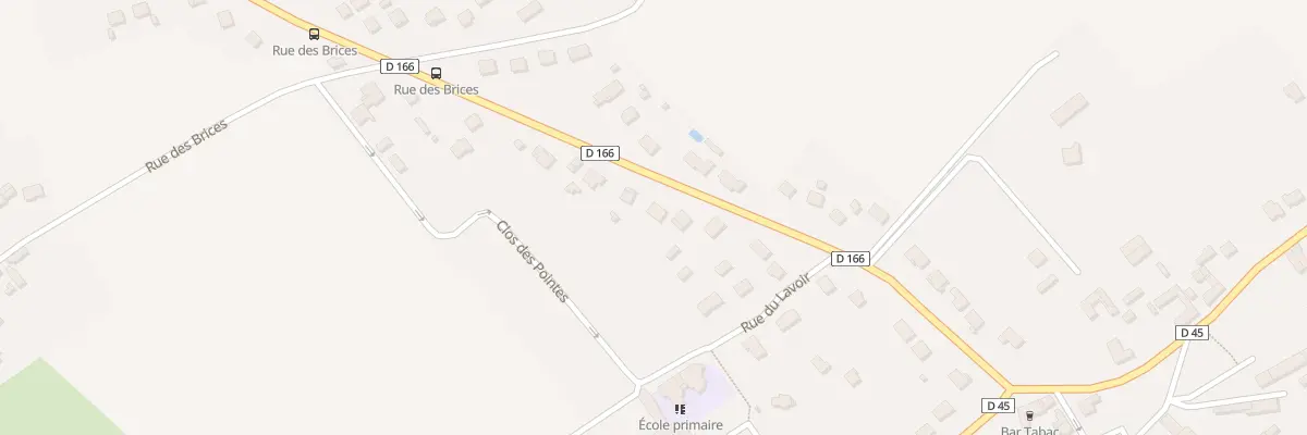 Plan du 13T Rue des Bas Fonceaux à Tacoignières