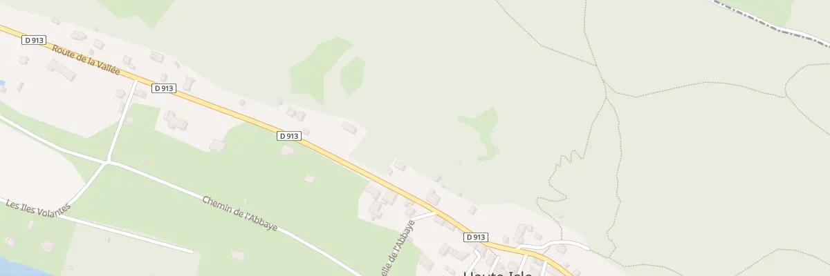 Plan du 108 Rte de la Vallée à Haute-Isle