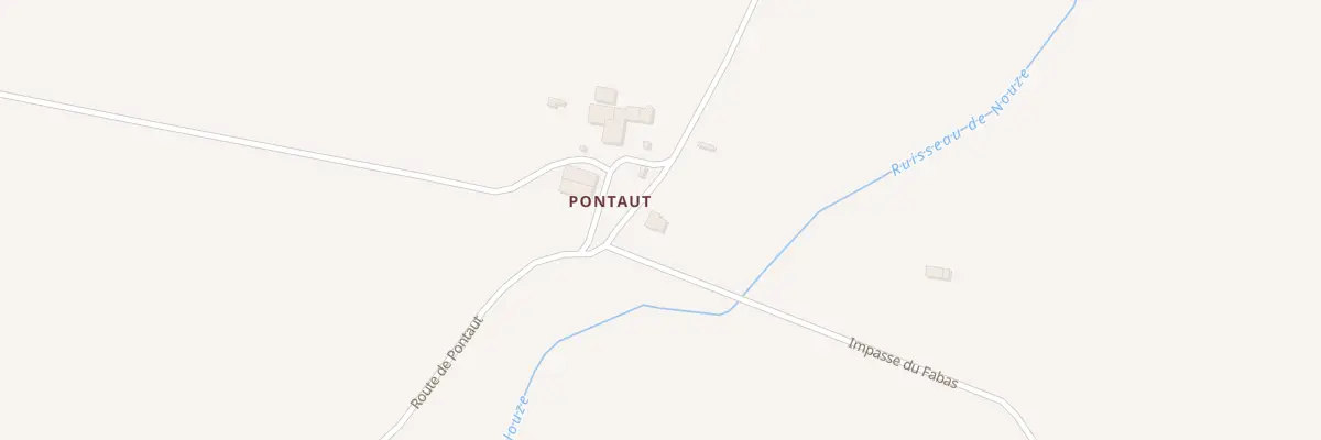 Plan du 272 Pontaut à Montaut