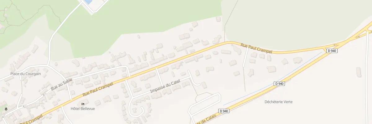 Plan du 34 Rue Paule Crampel à Wissant