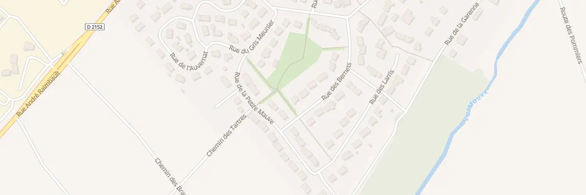 Plan du 14 Rue des Bernets à Baule
