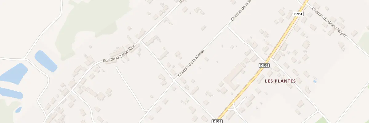 Plan du 9 Rue de Ligniéres à Lailly-en-Val