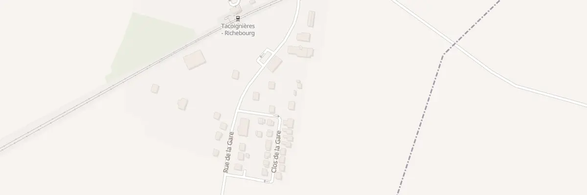 Plan du 37 Rue de la Gare à Tacoignières