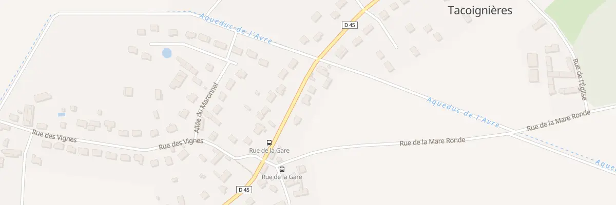 Plan du 45 Gr Grande Rue à Tacoignières