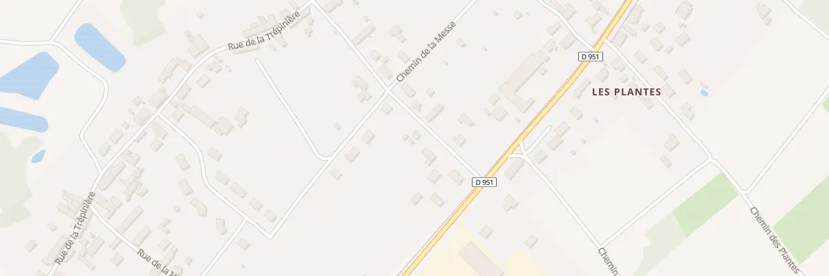 Plan du 16 Rue de Ligniéres à Lailly-en-Val