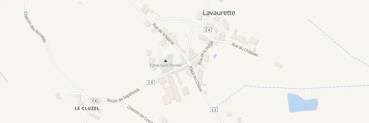Plan du 5135 Lavaurette à Lavaurette