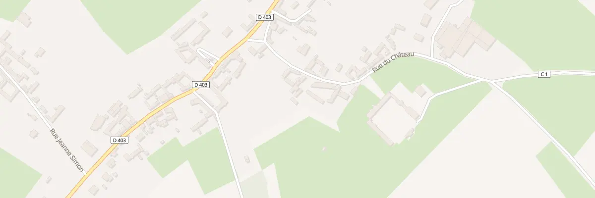 Plan du 8 Rue du Château à Mons-Boubert