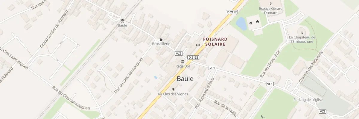 Plan du 3 Rue Jean Bordier à Baule