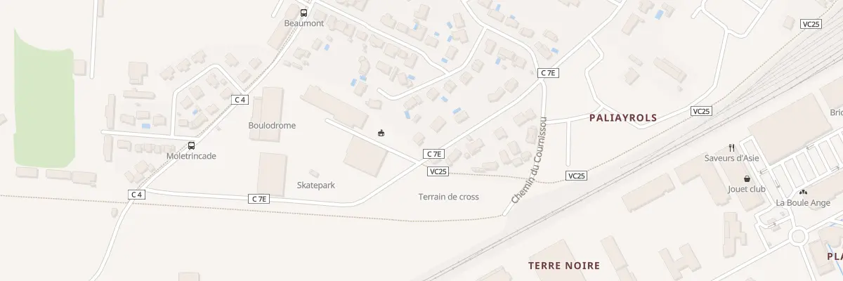 Plan du 694 Che d’Embrouysset à Saint-Sulpice-la-Pointe