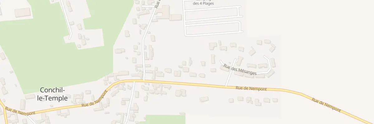 Plan du 53 Rue de Nempont à Conchil-le-Temple