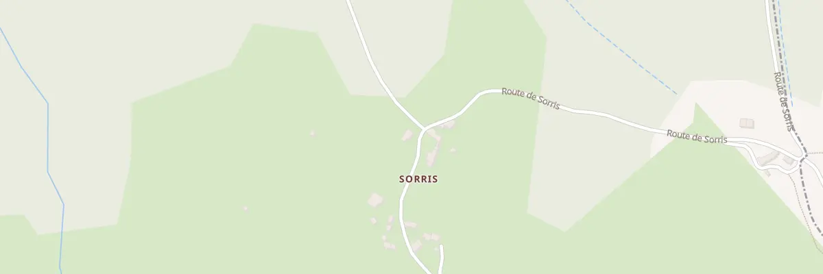 Plan du 5003 Sorris à Lavaurette