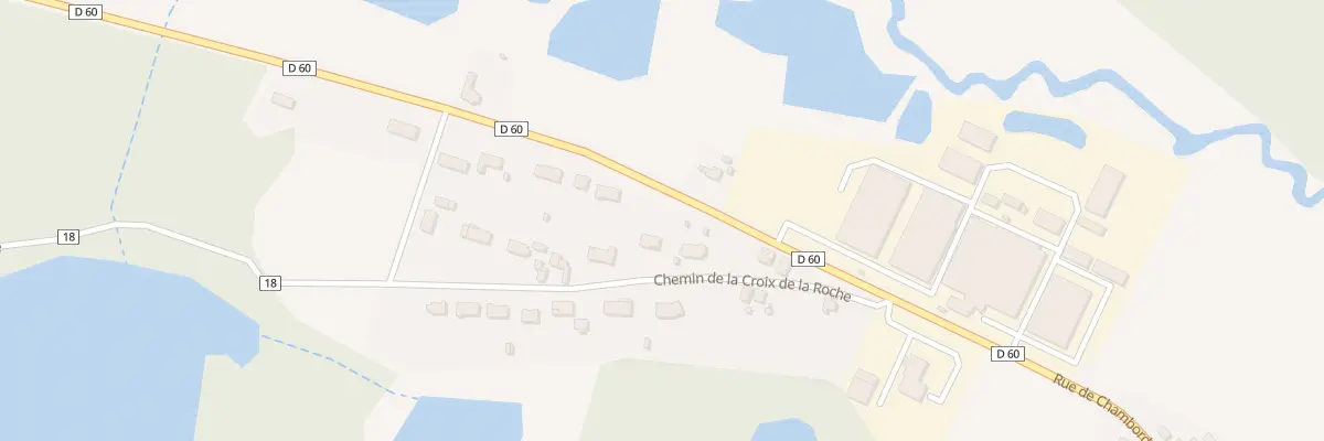 Plan du 5B Che de la Croix de la Roche à Vernou-en-Sologne