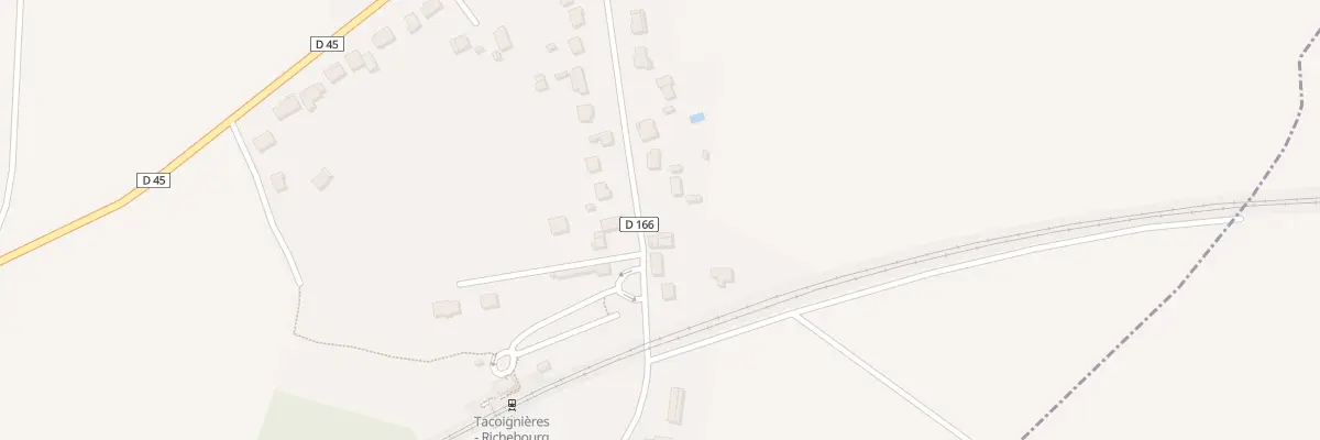 Plan du 25 Rue de la Gare à Tacoignières