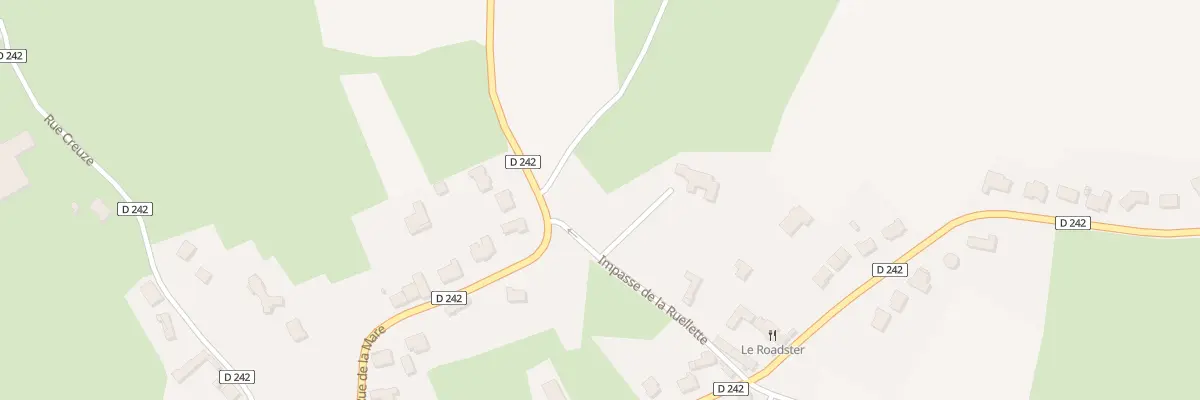 Plan du 19 Rult Impasse de la Ruellette à Maninghen-Henne