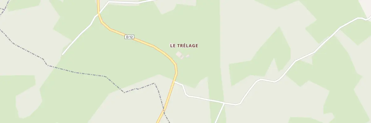 Plan du 2 Le Trelage à Saint-Moreil