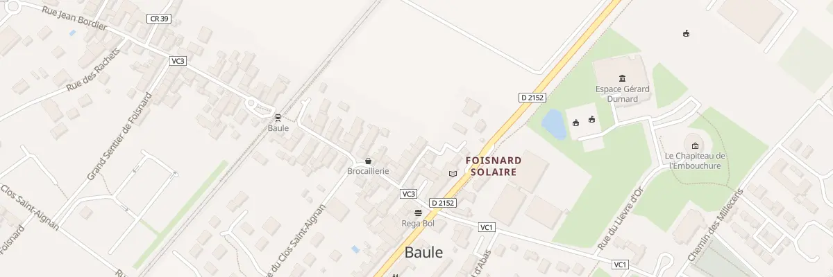 Plan du 8 Rue Jean Bordier à Baule