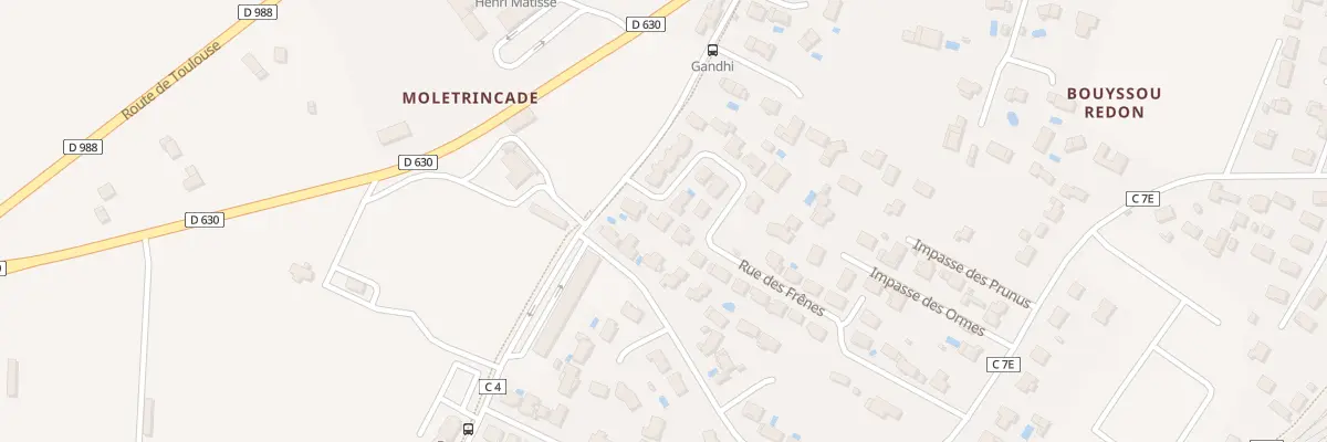 Plan du 4 Rue des Frênes à Saint-Sulpice-la-Pointe