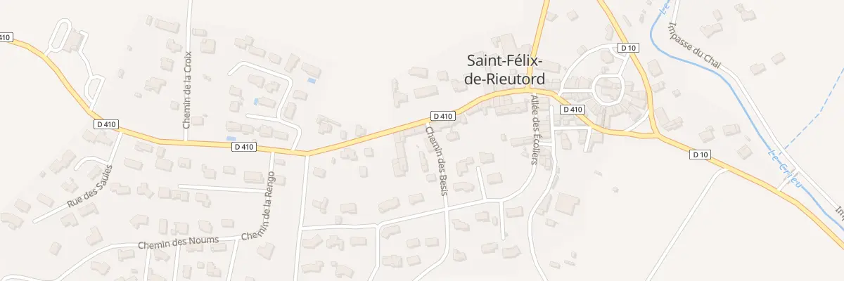 Plan du 2 Che des Besis à Saint-Félix-de-Rieutord