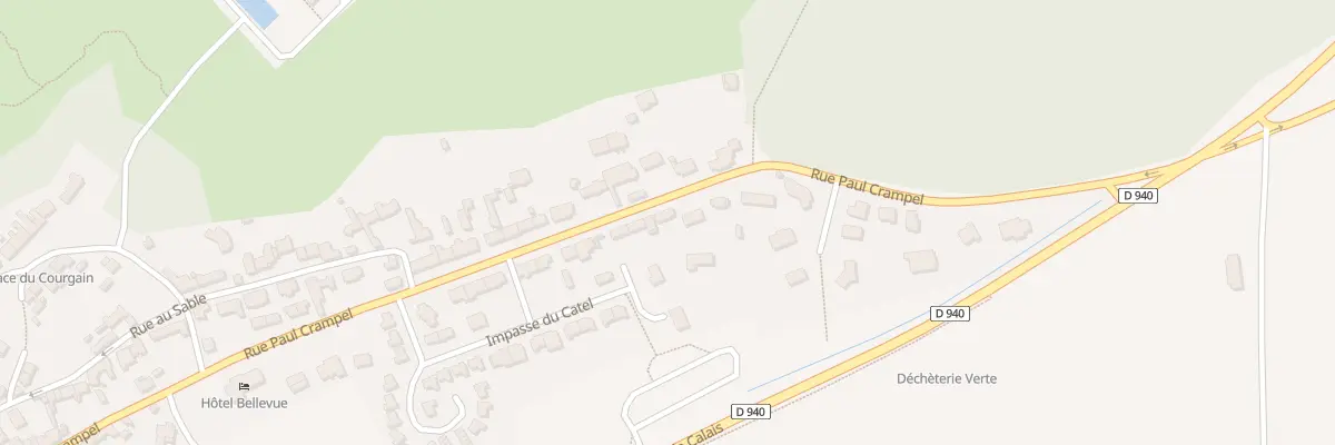 Plan du 40 Rue Paule Crampel à Wissant
