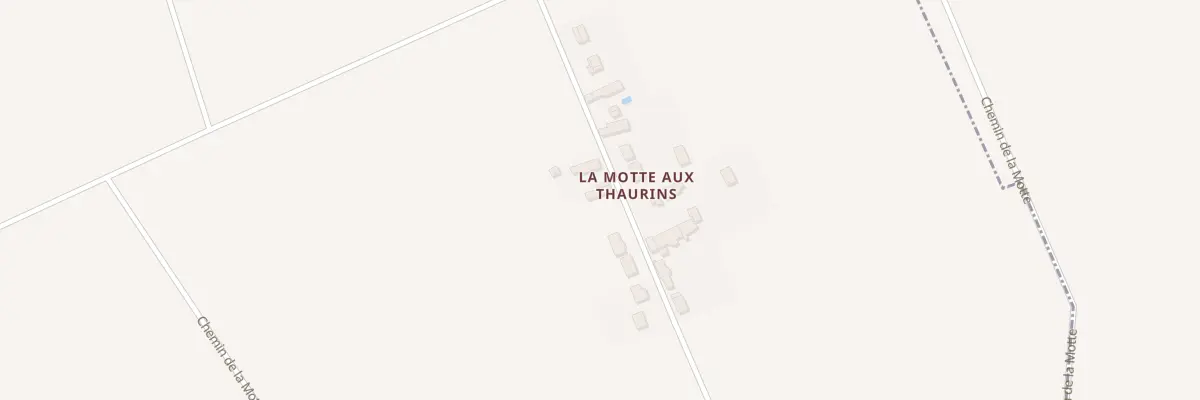 Plan du 180 La Motte aux Thaurins à Coulmiers