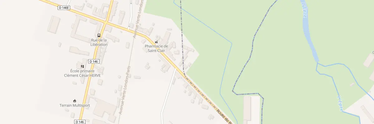 Plan du 29 Rte de Paris à Guerny
