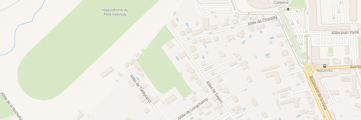 Plan du 63 All de Sagan à Châteauroux