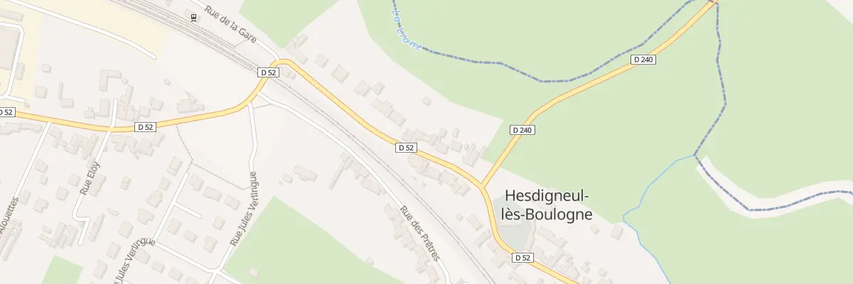 Plan du 49 Rue de la Gare à Hesdigneul-lès-Boulogne