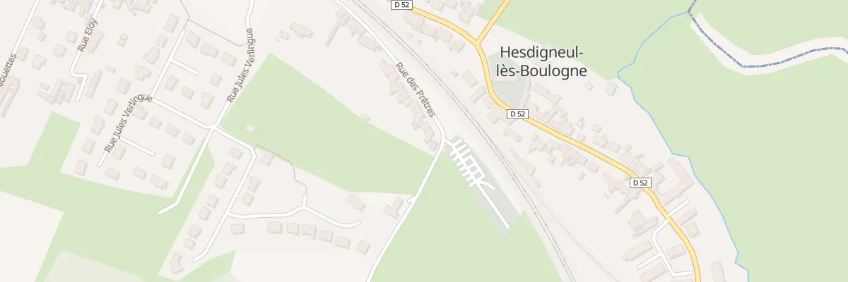 Plan du 35 Rue des Pretres à Hesdigneul-lès-Boulogne